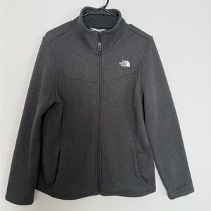 Women’s The North Face Charcoal Fleece Jacket L